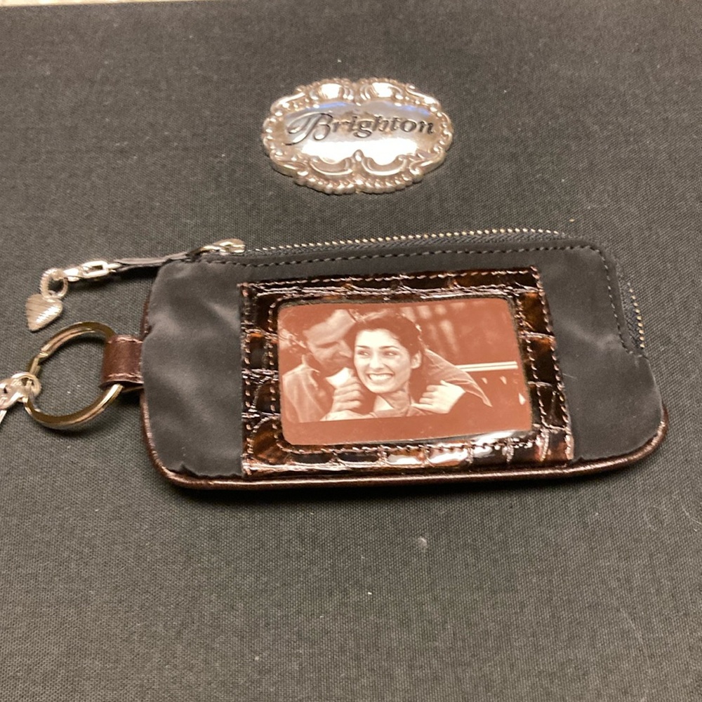 Brighton microfiber card case